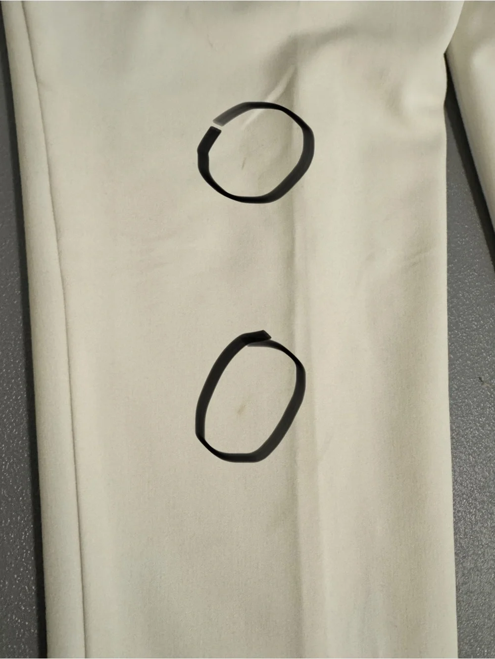 Ann Taylor Ivory Black Grosgrain Bow Waistband Trousers Pants Size 2